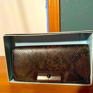 Coach wallet—-New